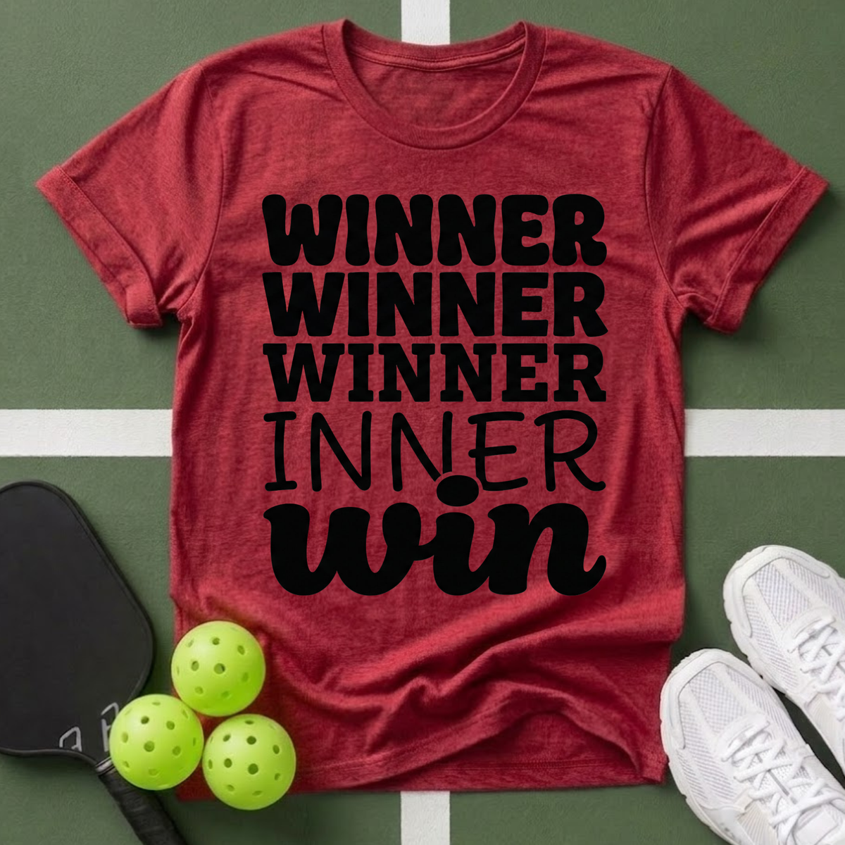 Stacked Winner Winner T-Shirt