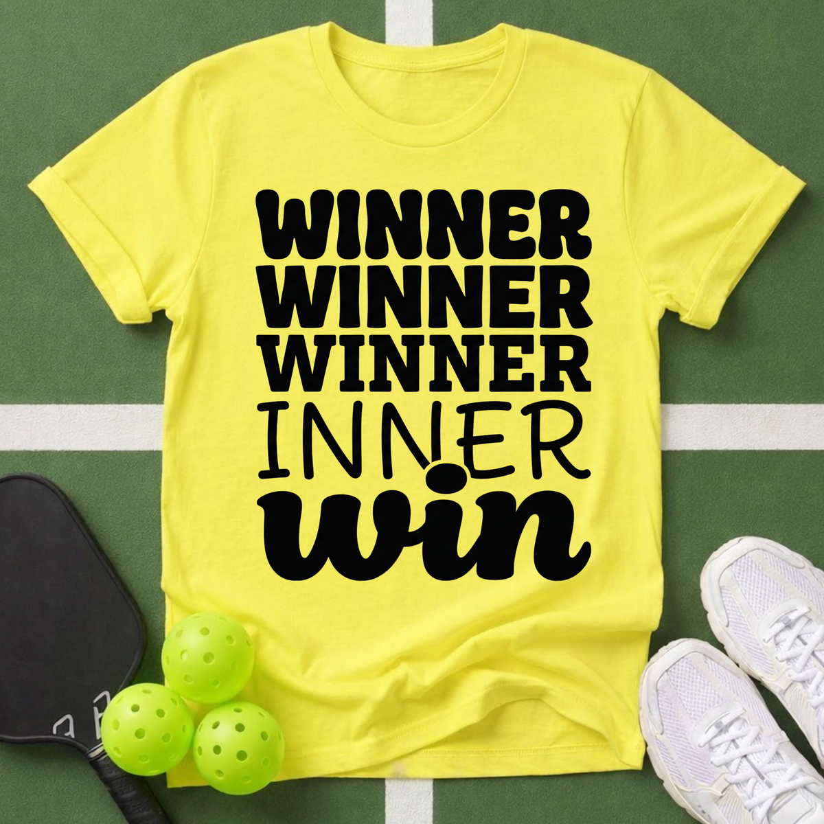 Stacked Winner Winner T-Shirt