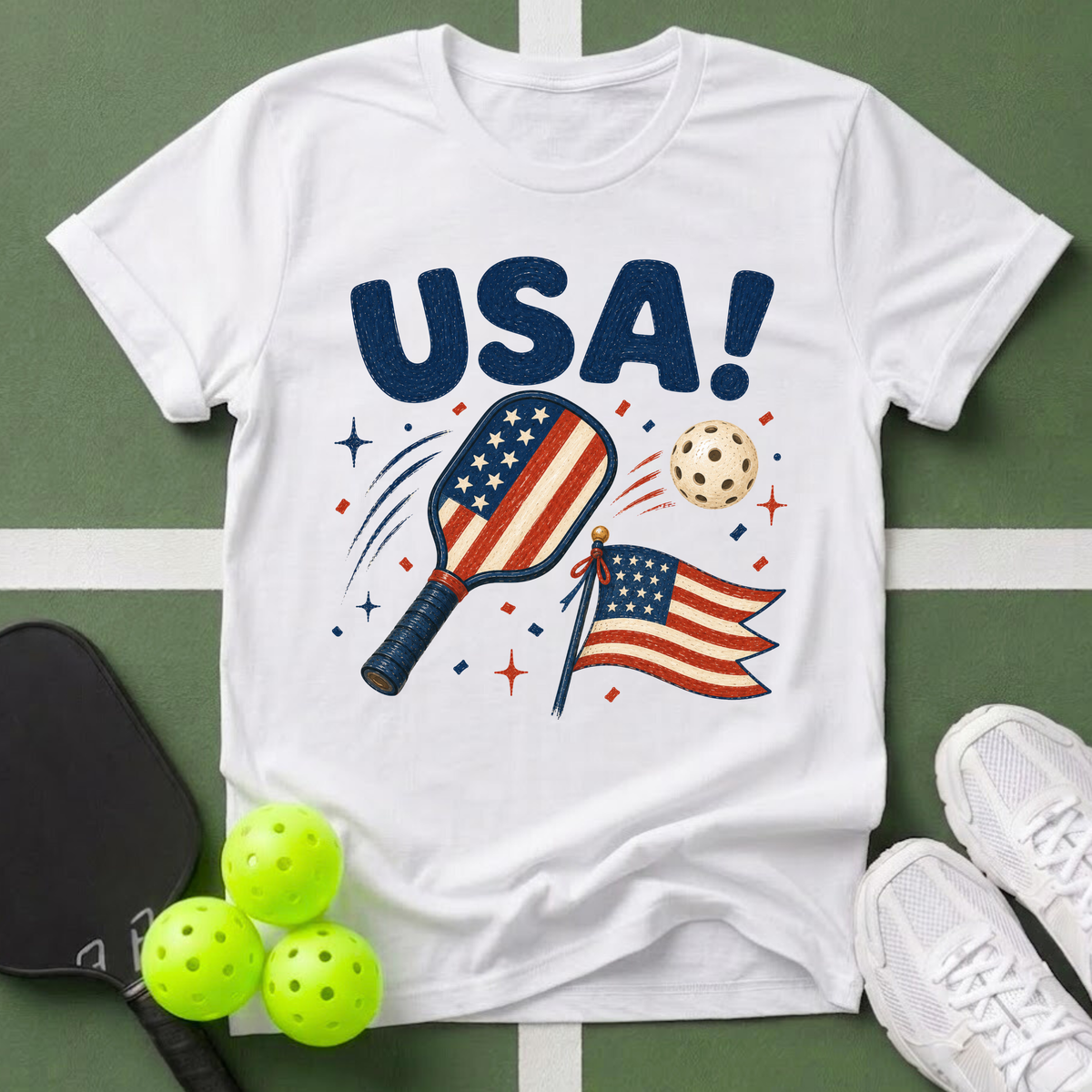 Passport to Pickleball USA! T-Shirt