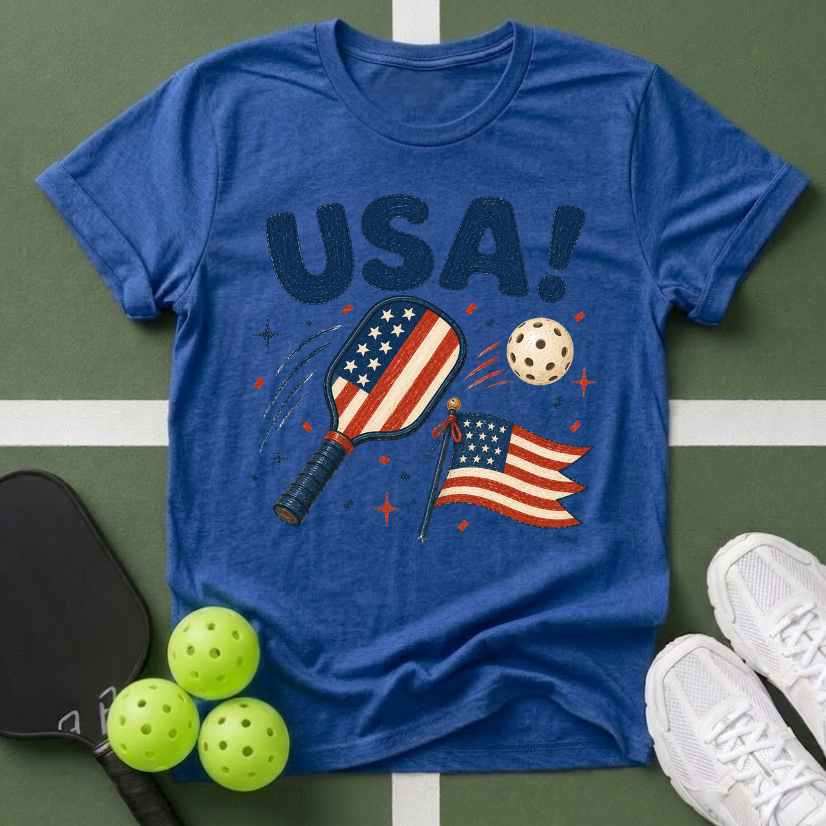 Passport to Pickleball USA! T-Shirt