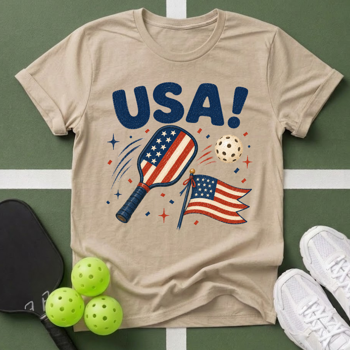 Passport to Pickleball USA! T-Shirt