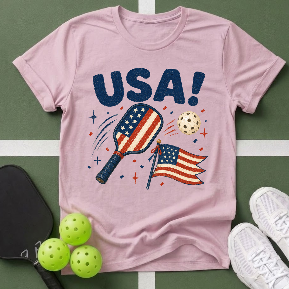 Passport to Pickleball USA! T-Shirt