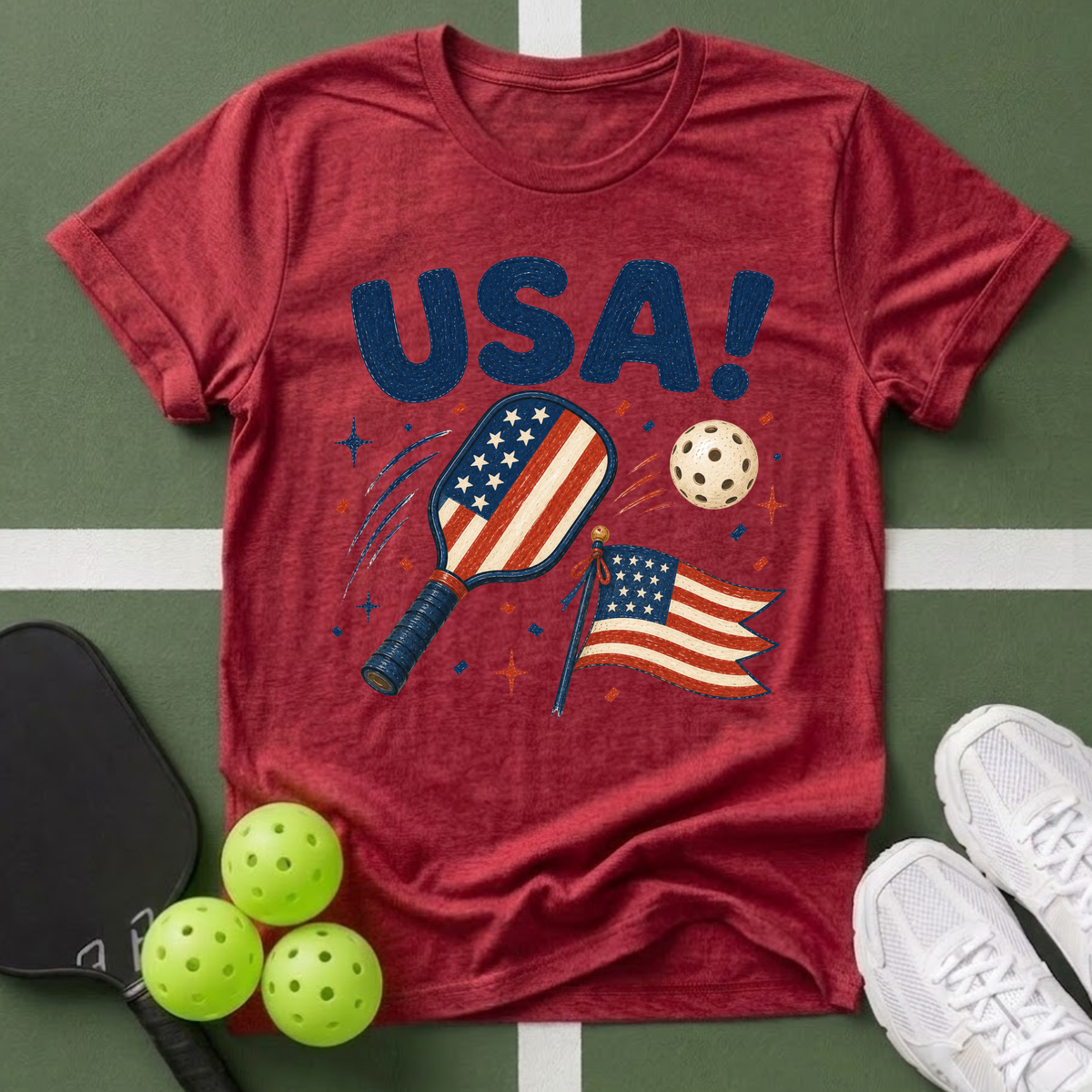 Passport to Pickleball USA! T-Shirt