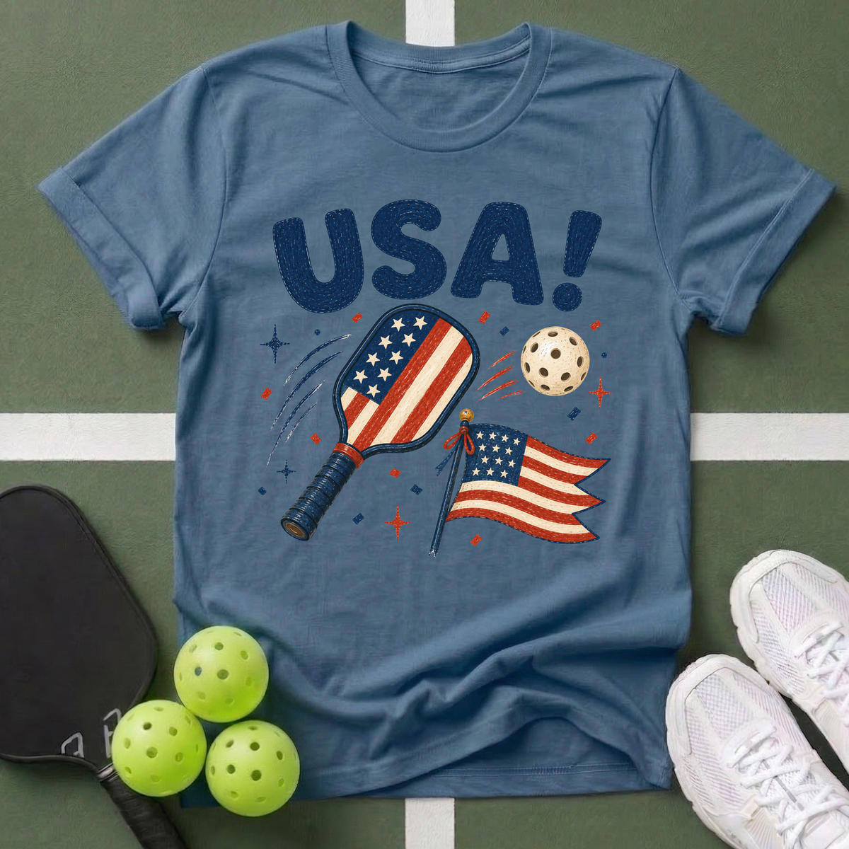 Passport to Pickleball USA! T-Shirt