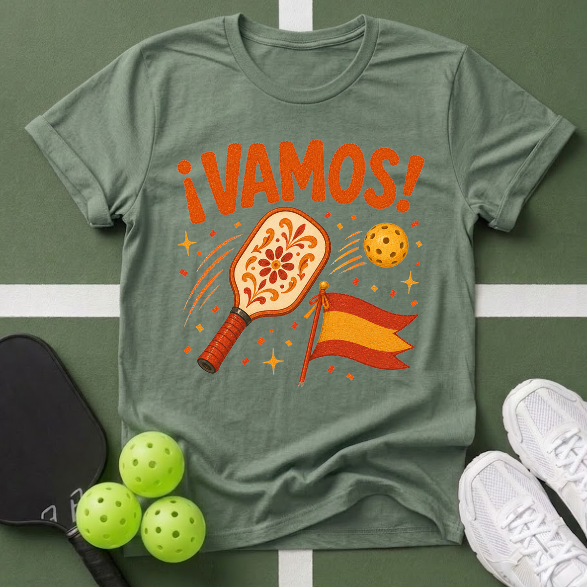 Passport to Pickleball Vamos! T-Shirt