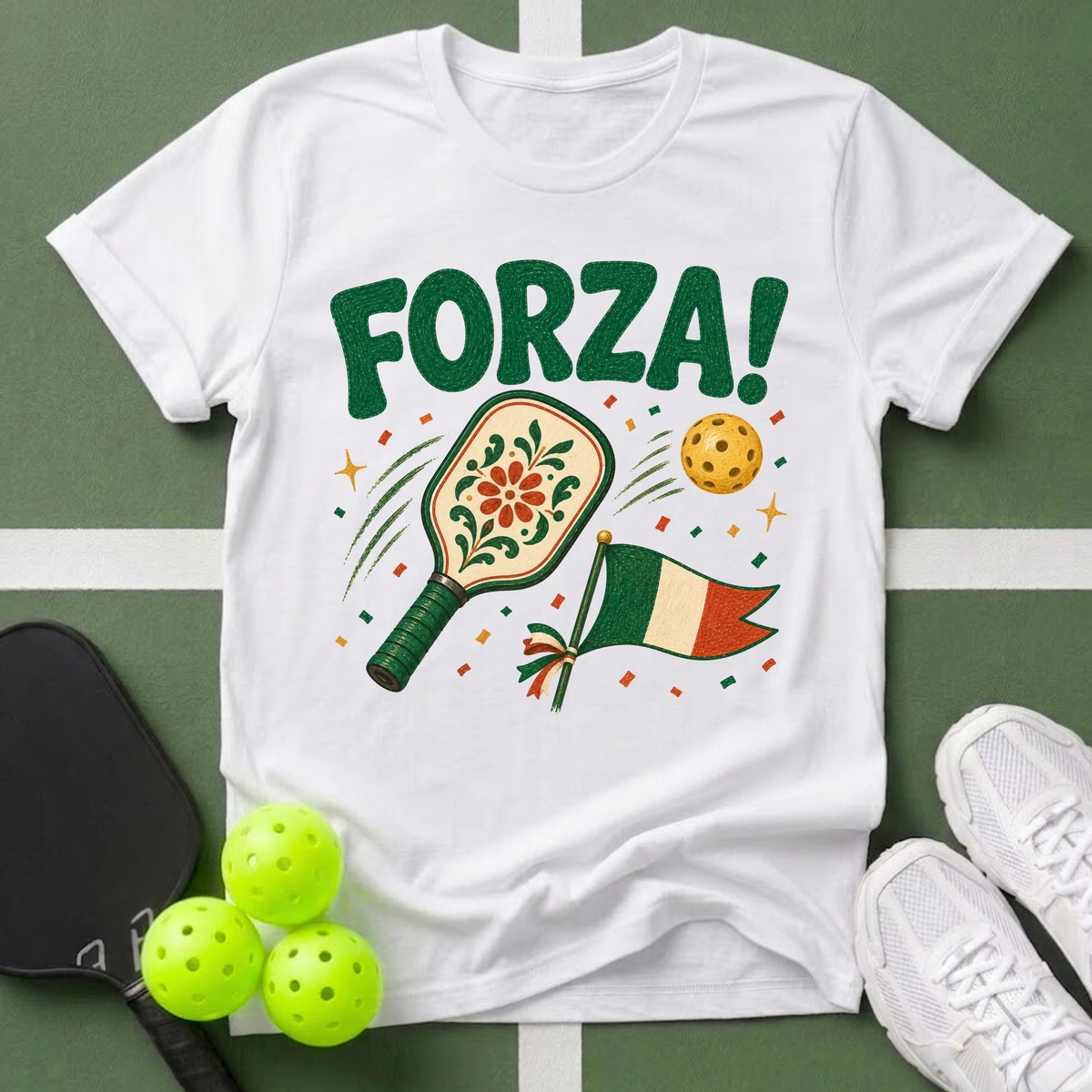Passport to Pickleball Forza! T-Shirt