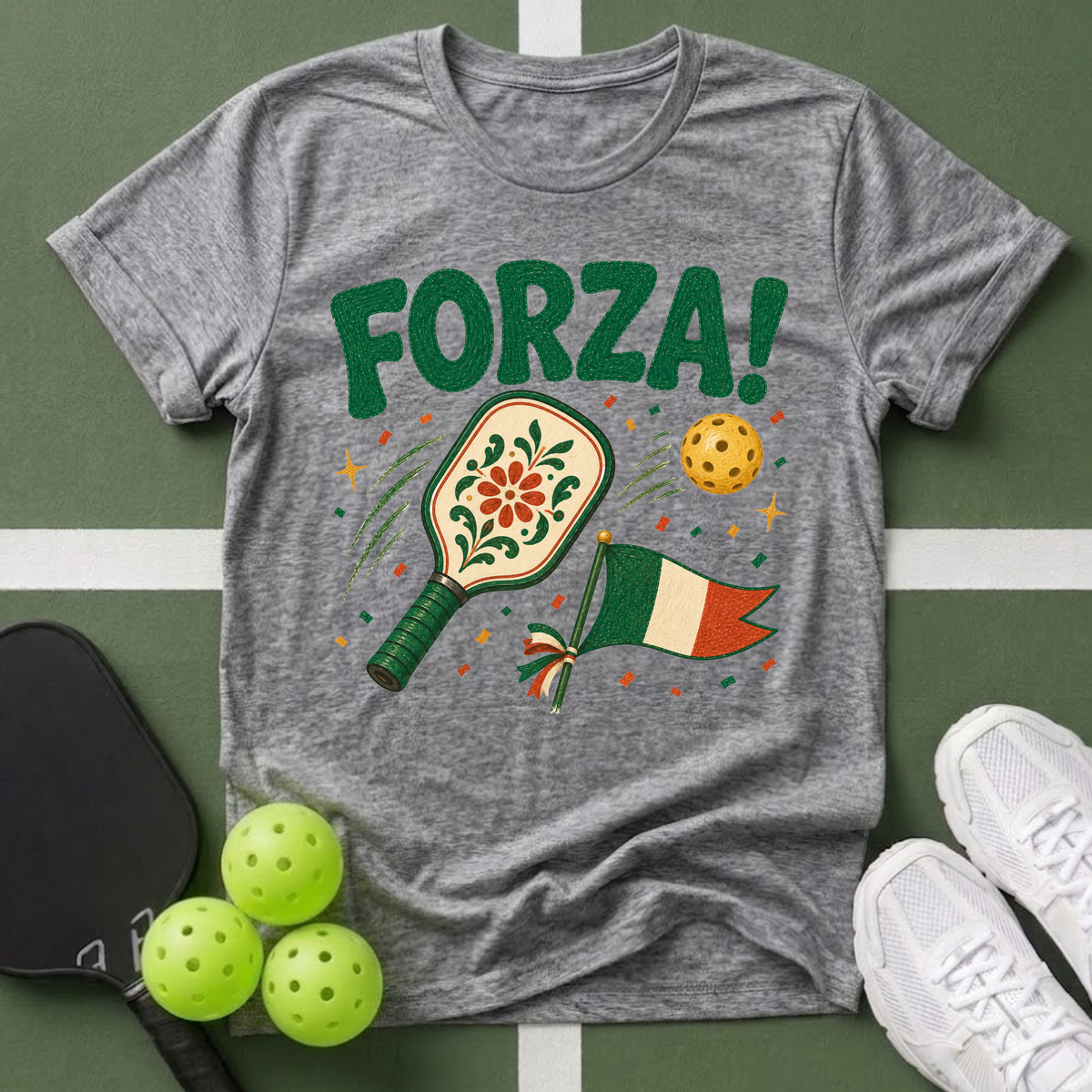 Passport to Pickleball Forza! T-Shirt
