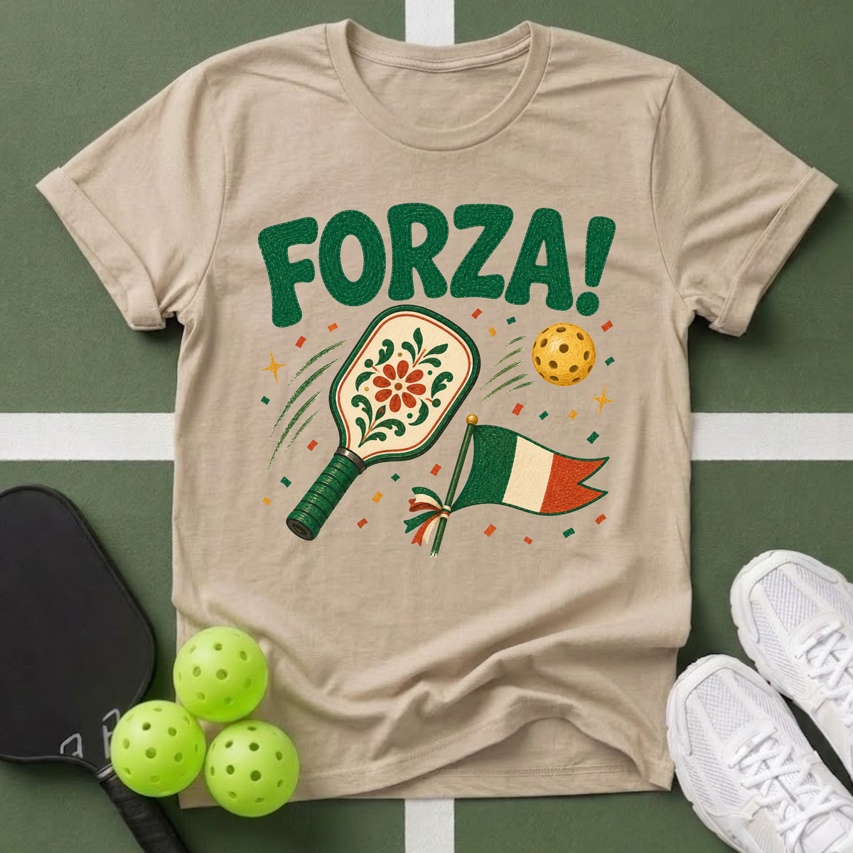 Passport to Pickleball Forza! T-Shirt