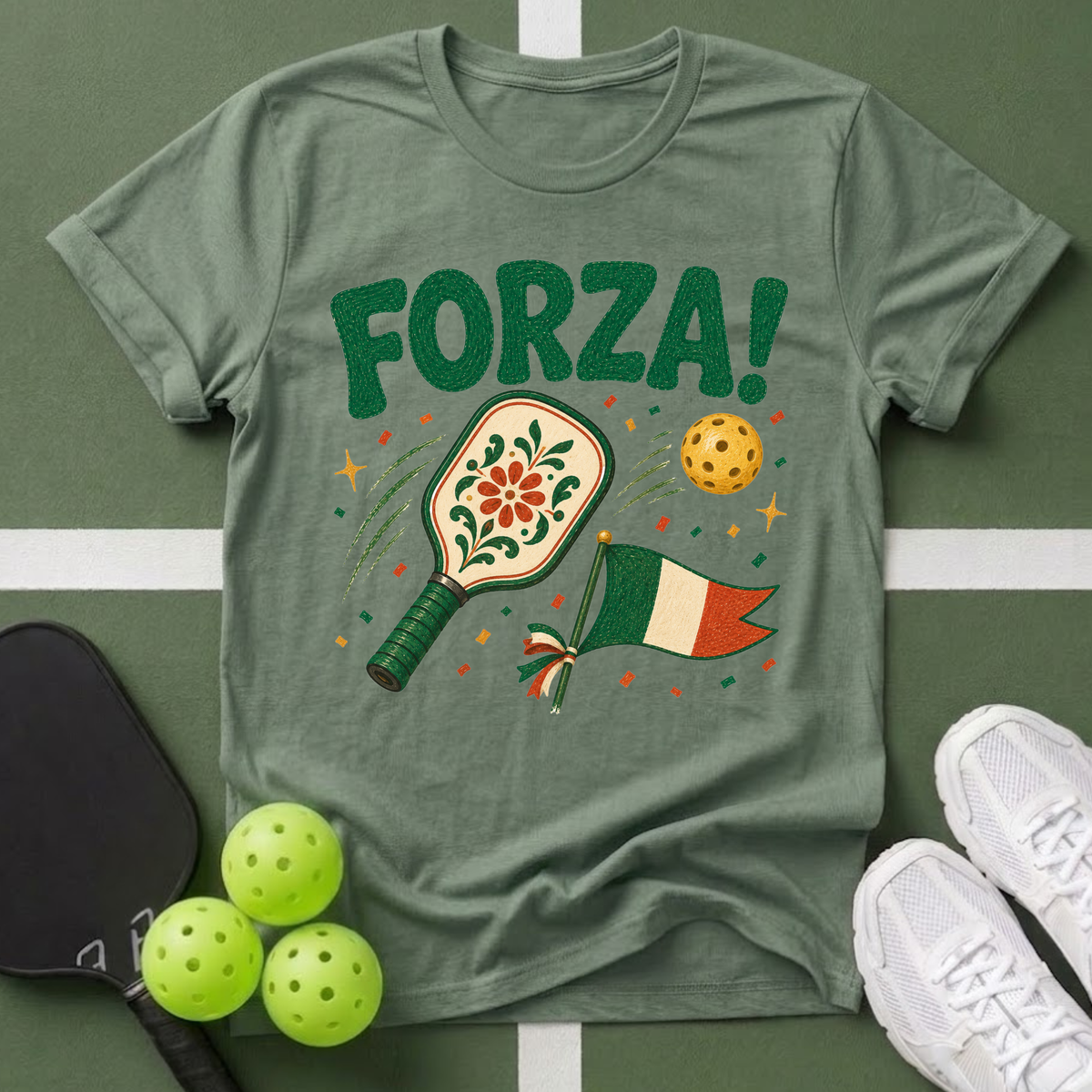 Passport to Pickleball Forza! T-Shirt
