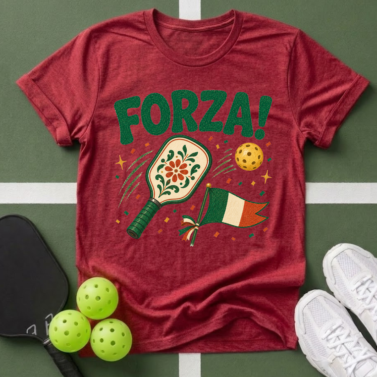 Passport to Pickleball Forza! T-Shirt