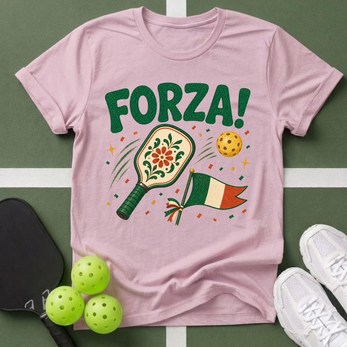 Passport to Pickleball Forza! T-Shirt