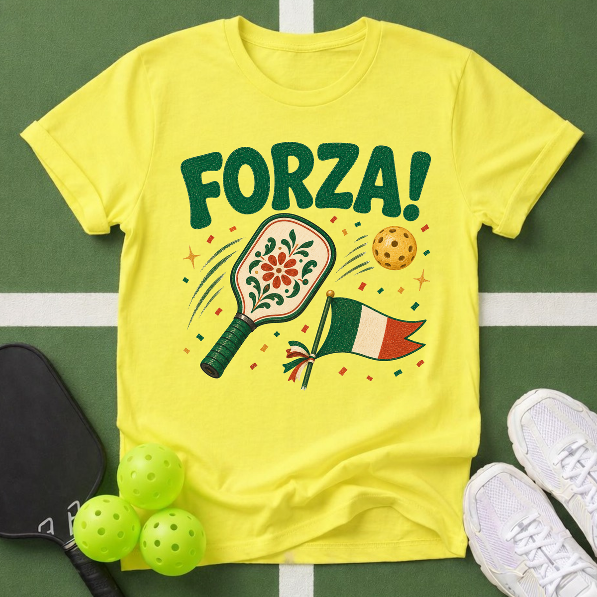 Passport to Pickleball Forza! T-Shirt