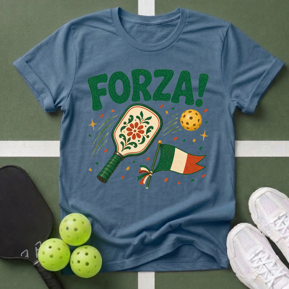 Passport to Pickleball Forza! T-Shirt