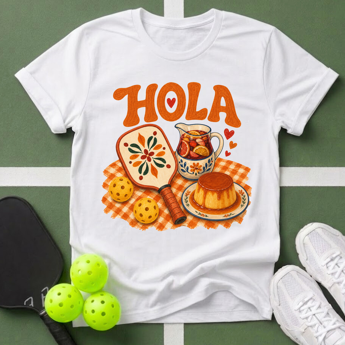 Passport to Pickleball Hola T‑Shirt
