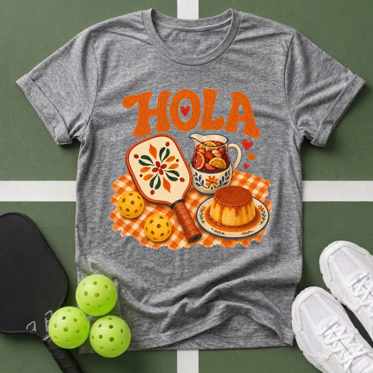 Passport to Pickleball Hola T‑Shirt