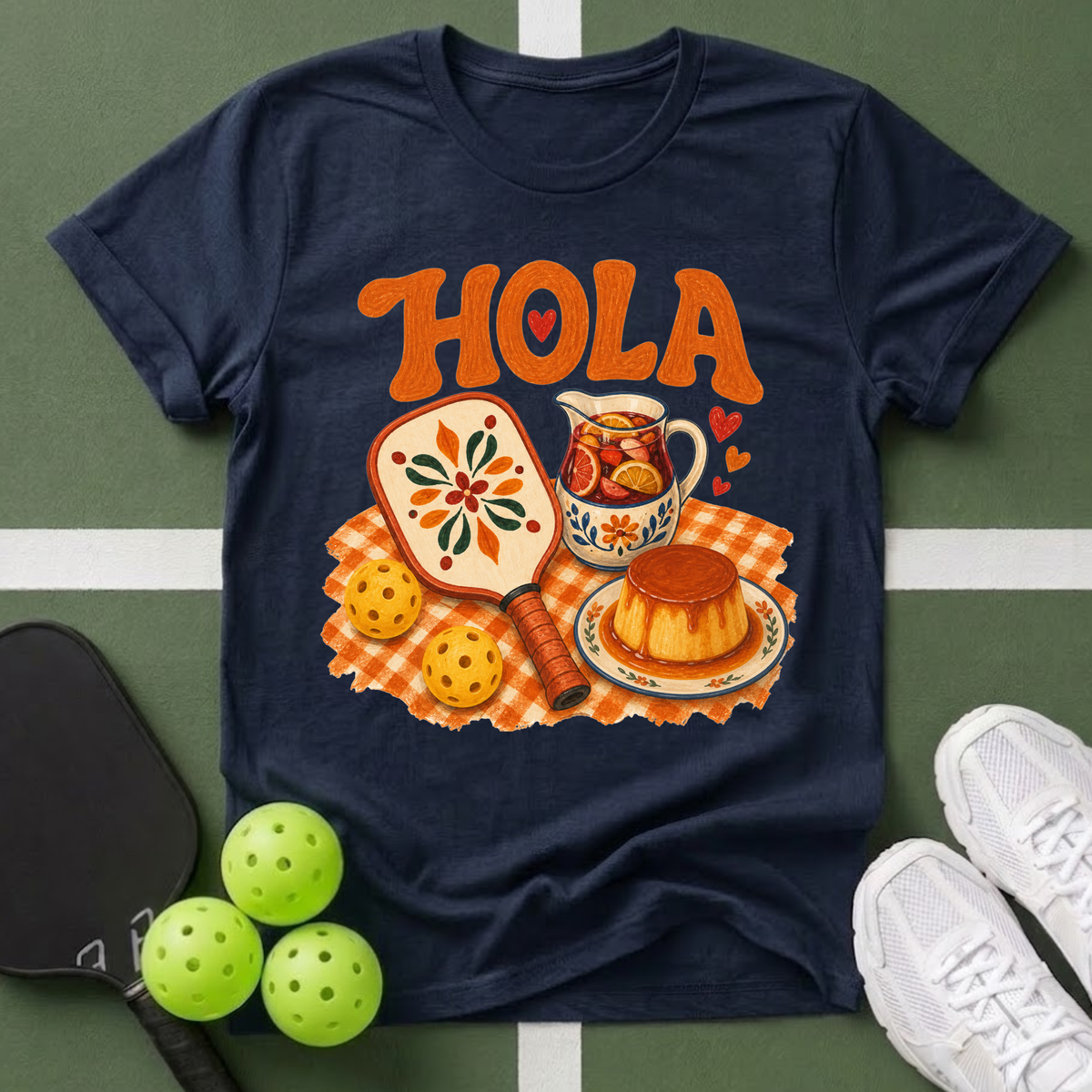 Passport to Pickleball Hola T‑Shirt