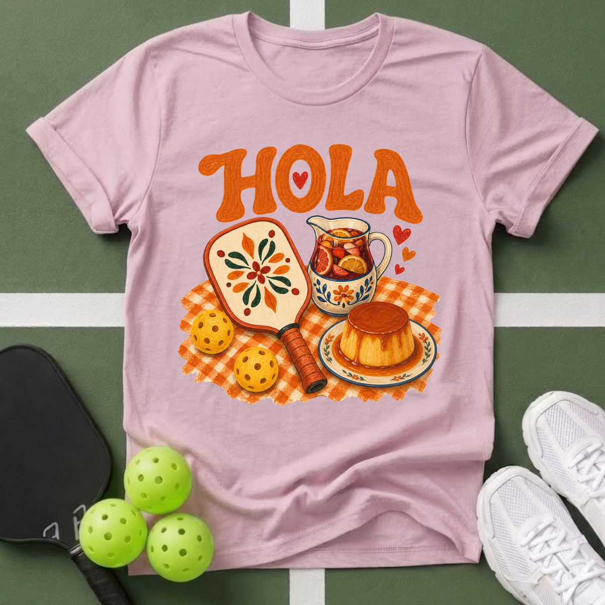 Passport to Pickleball Hola T‑Shirt