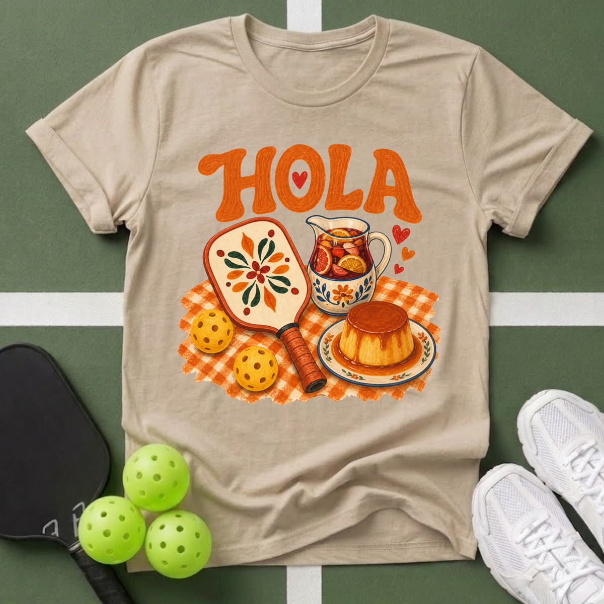 Passport to Pickleball Hola T‑Shirt