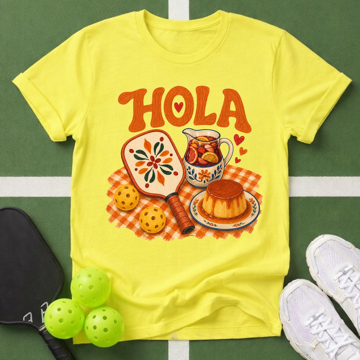 Passport to Pickleball Hola T‑Shirt