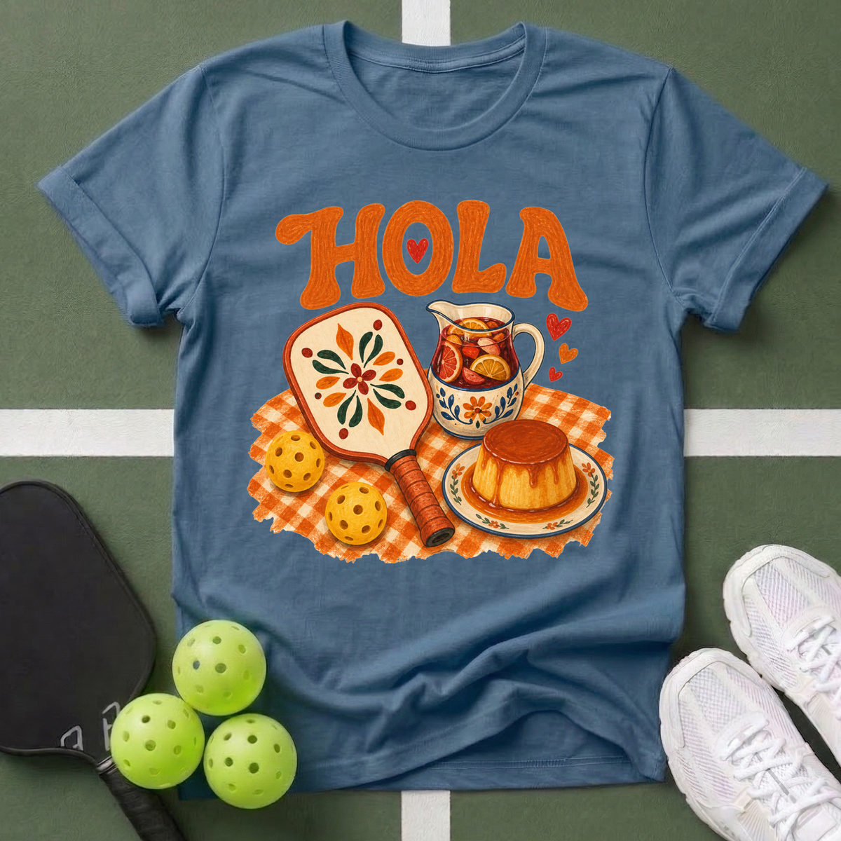Passport to Pickleball Hola T‑Shirt