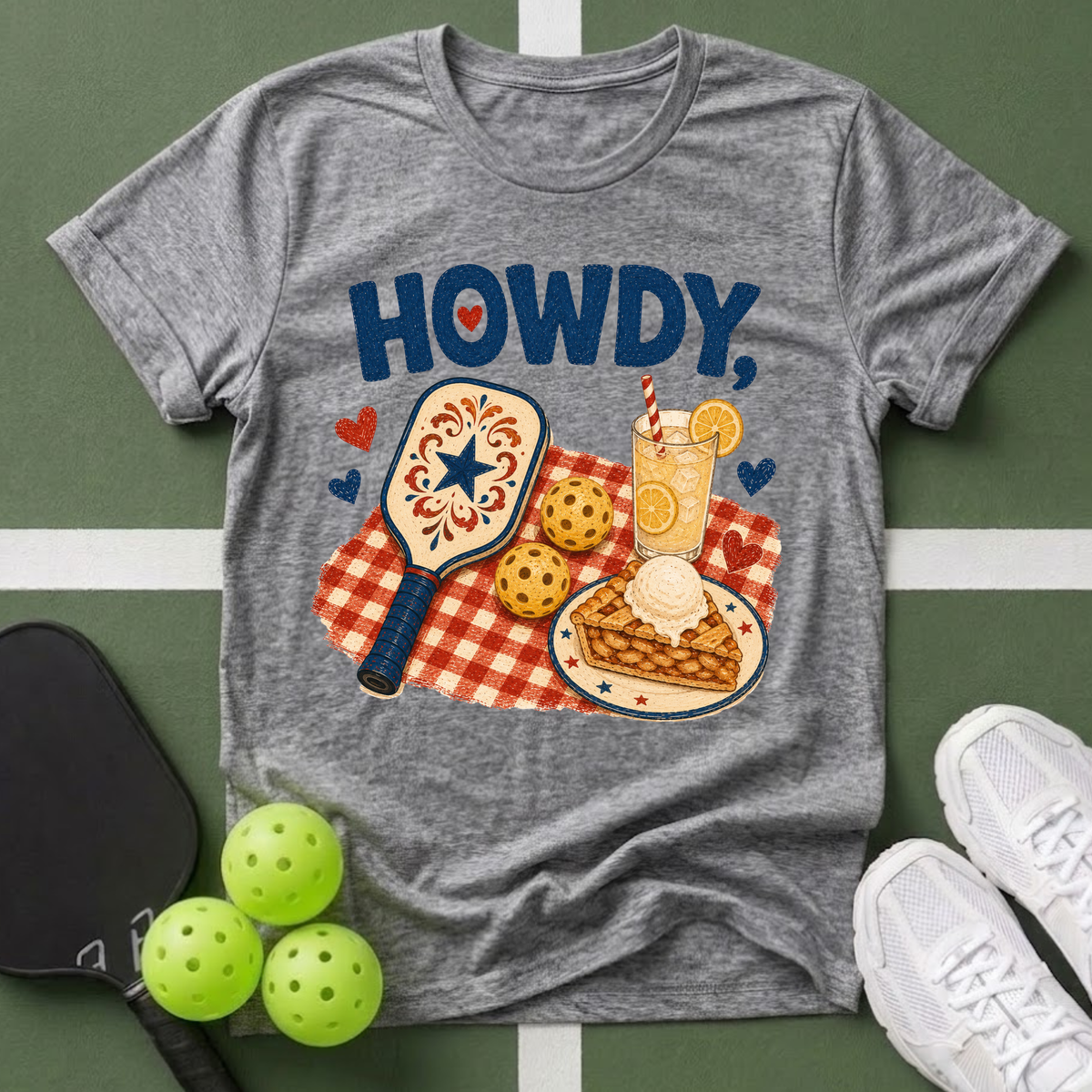Passport to Pickleball Howdy T-Shirt