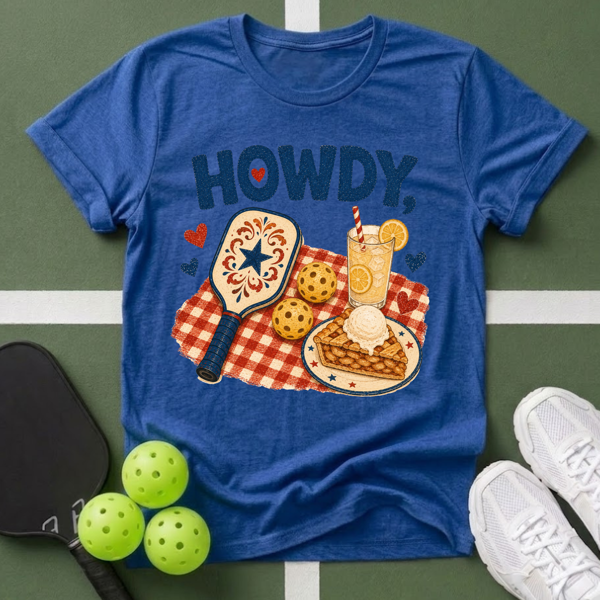 Passport to Pickleball Howdy T-Shirt