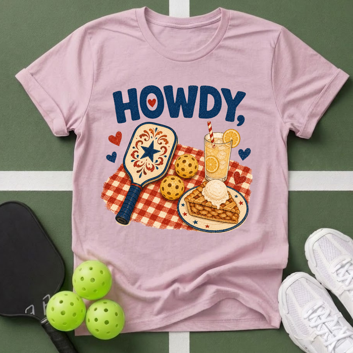 Passport to Pickleball Howdy T-Shirt