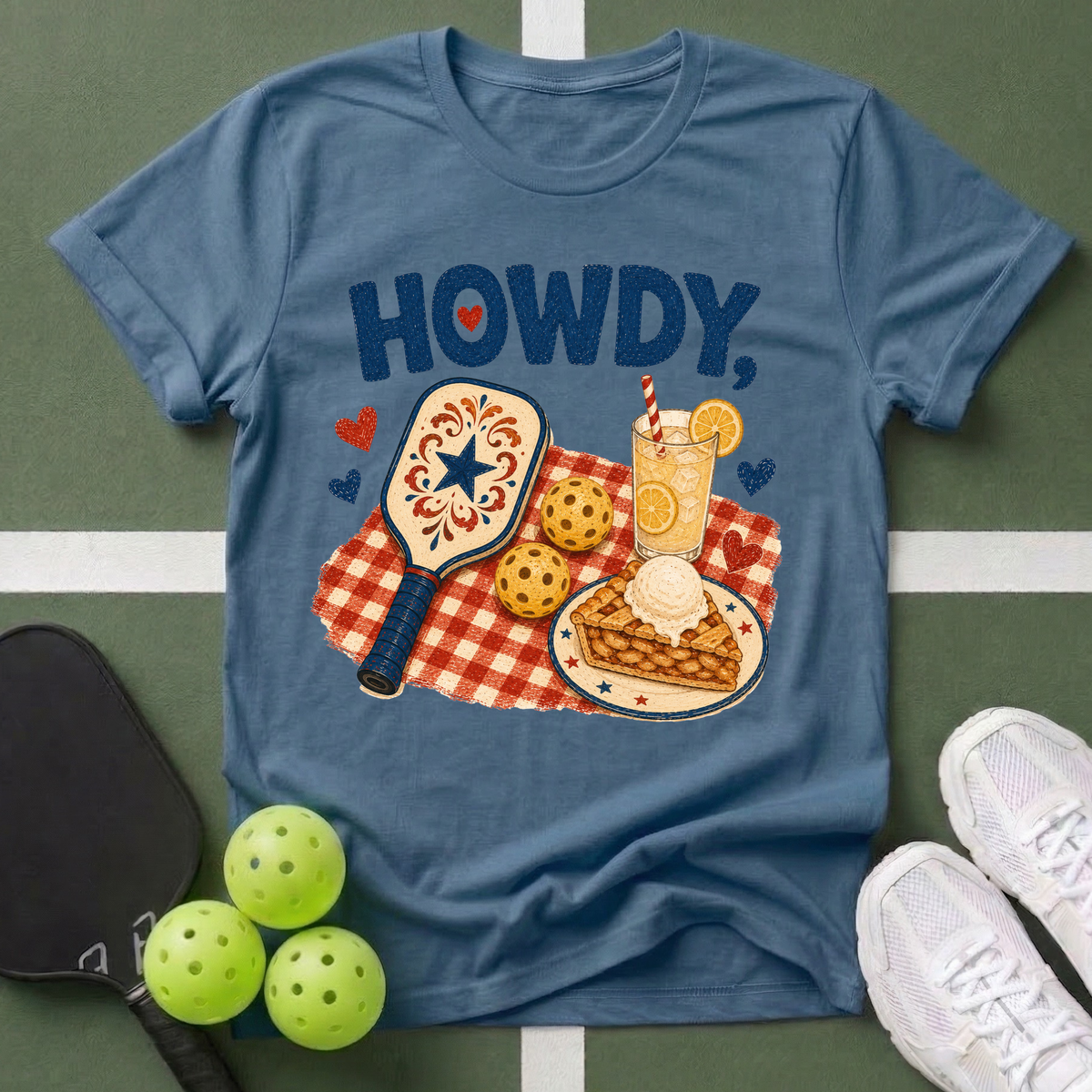 Passport to Pickleball Howdy T-Shirt