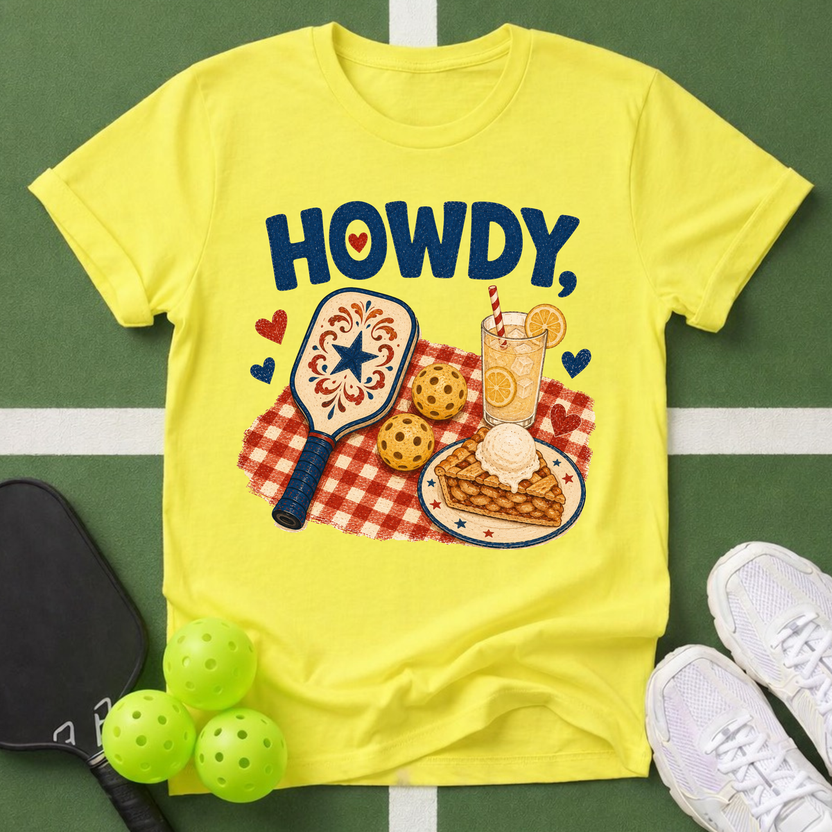Passport to Pickleball Howdy T-Shirt