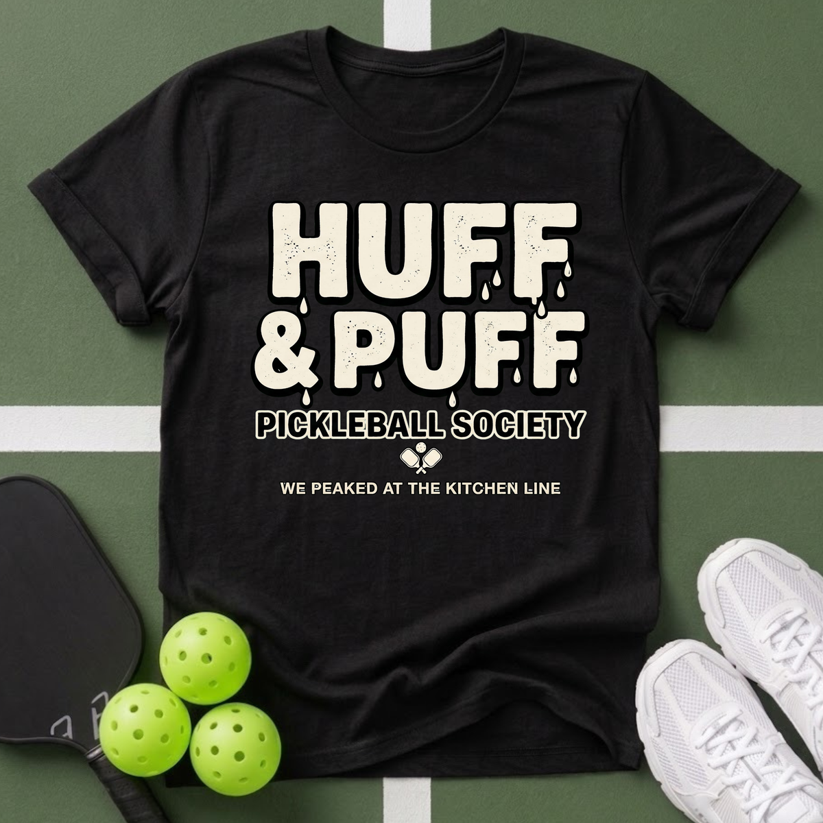 Huff & Puff Pickleball T‑Shirt