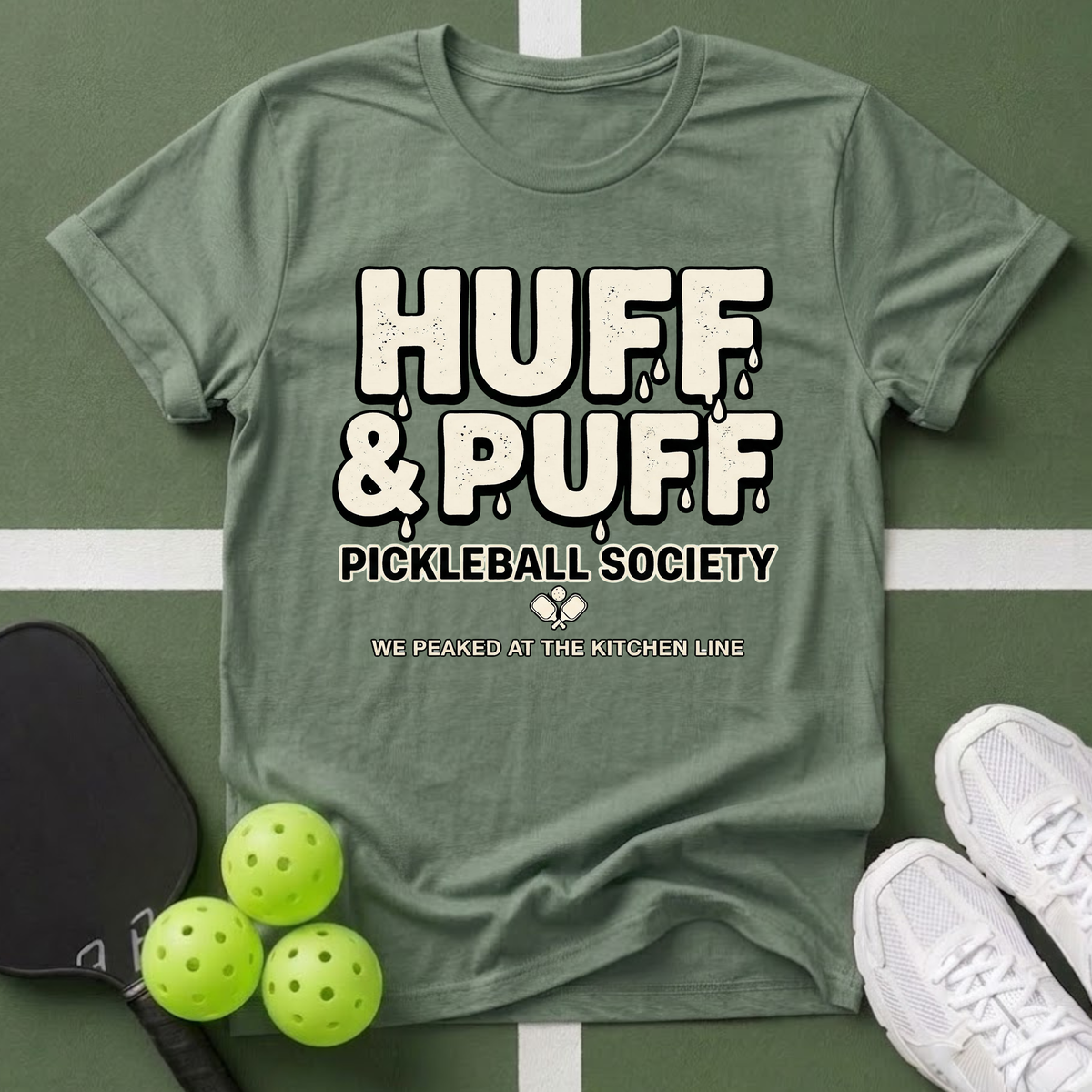 Huff & Puff Pickleball T‑Shirt