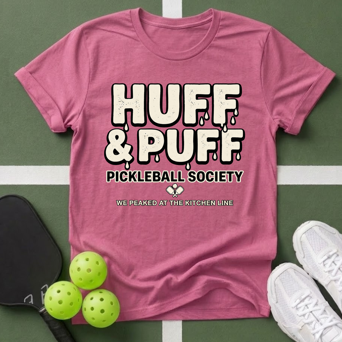 Huff & Puff Pickleball T‑Shirt