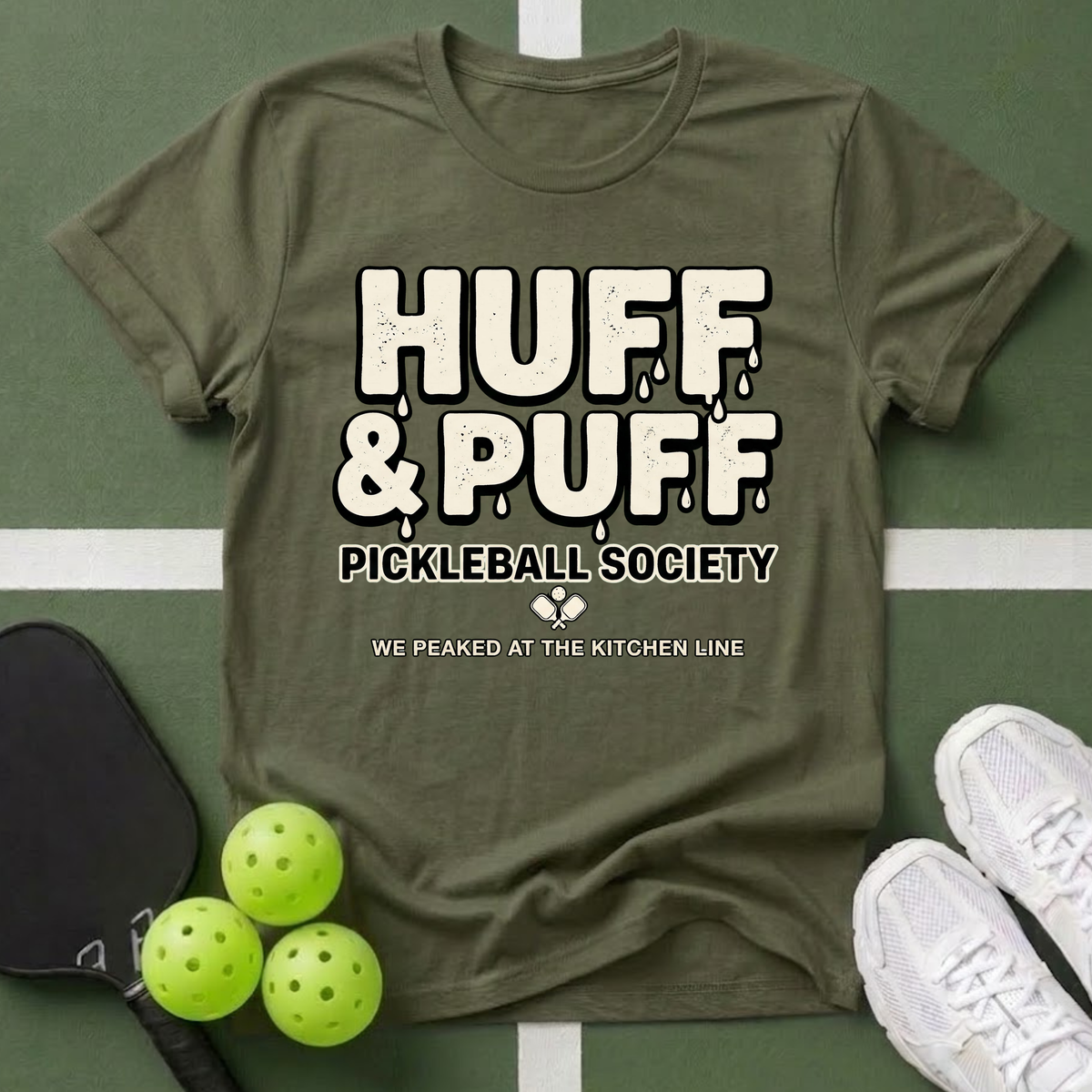 Huff & Puff Pickleball T‑Shirt