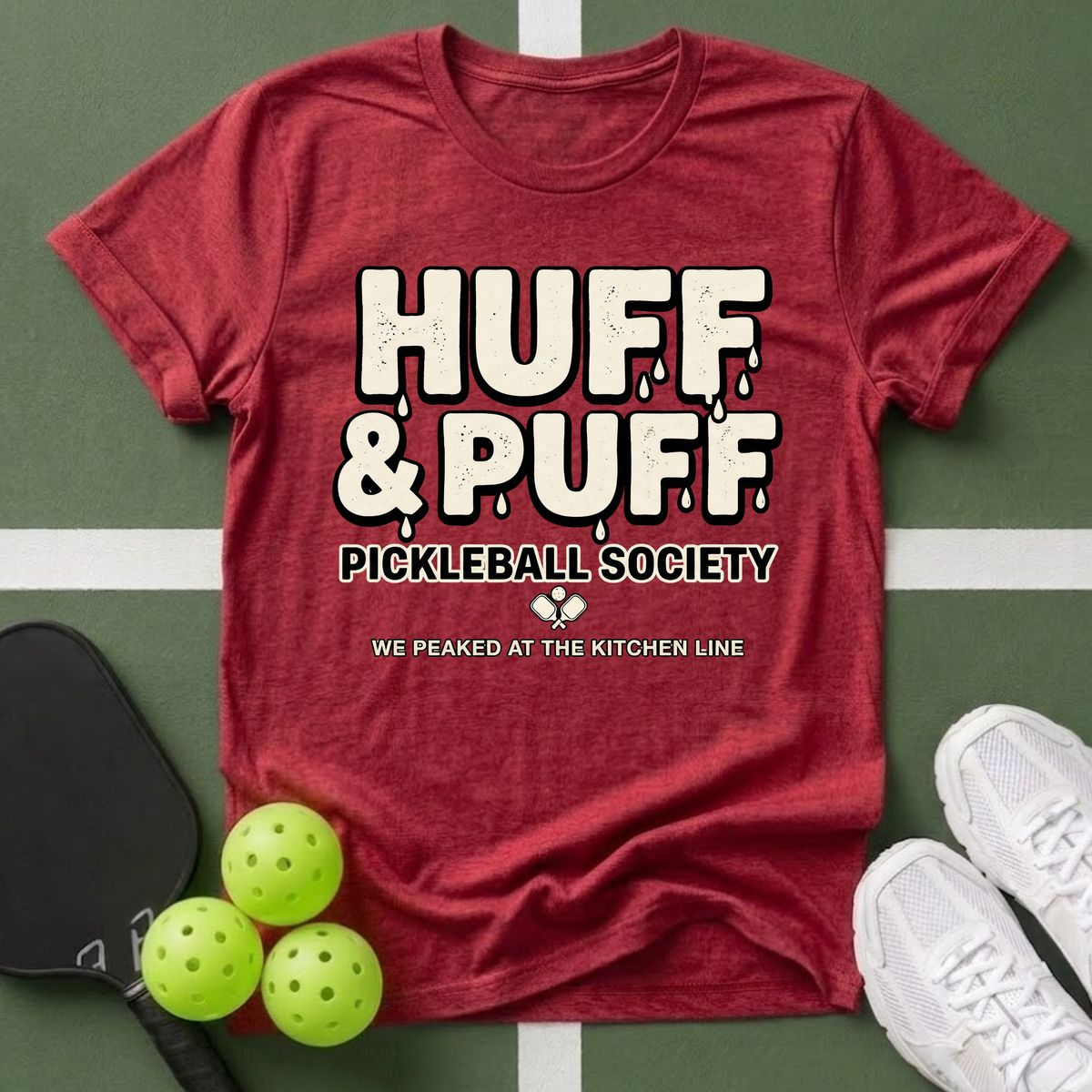 Huff & Puff Pickleball T‑Shirt