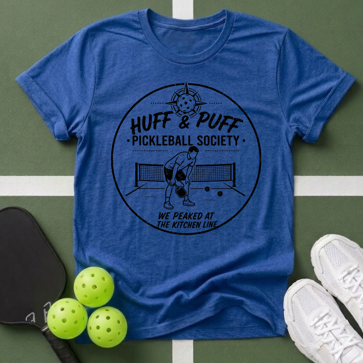 Huff & Puff Pickleball Society T-Shirt