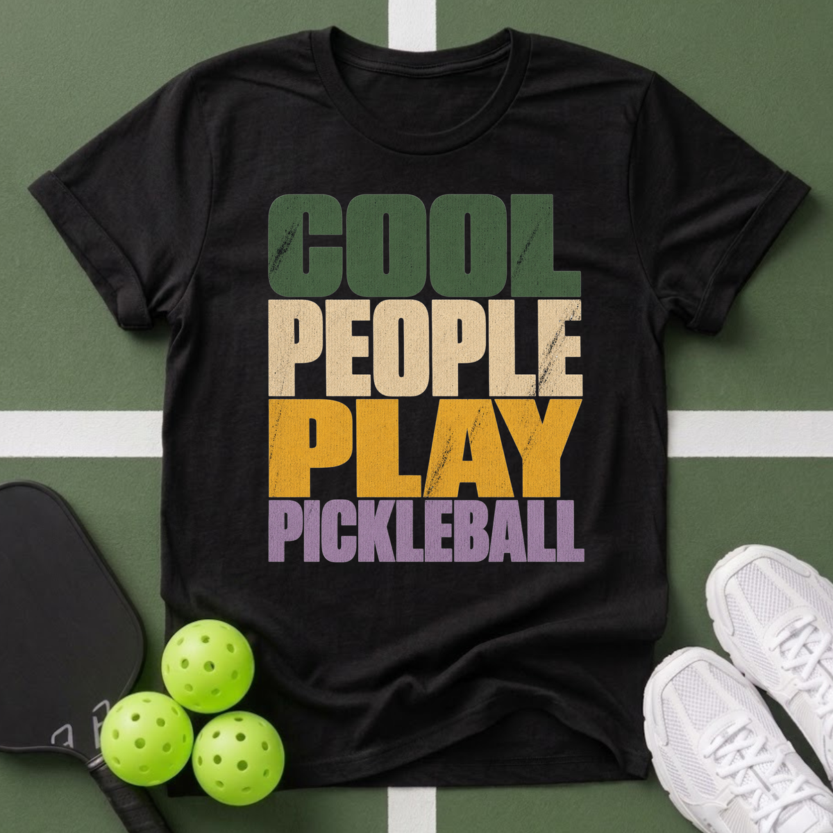 Cool People Play Pickleball T-Shirt