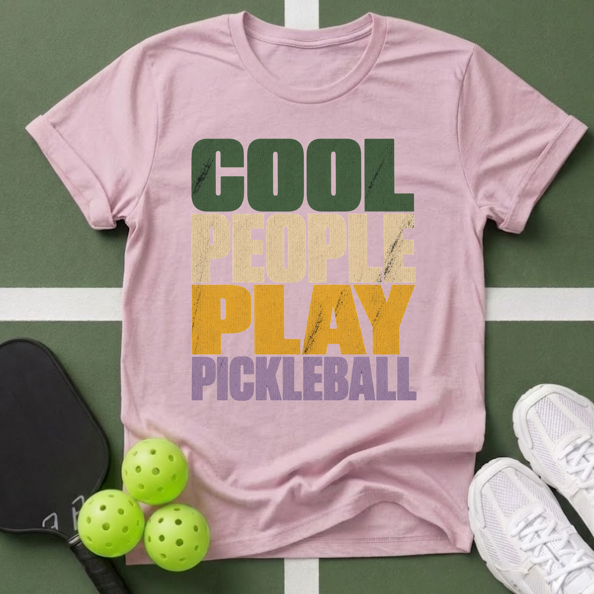 Cool People Play Pickleball T-Shirt
