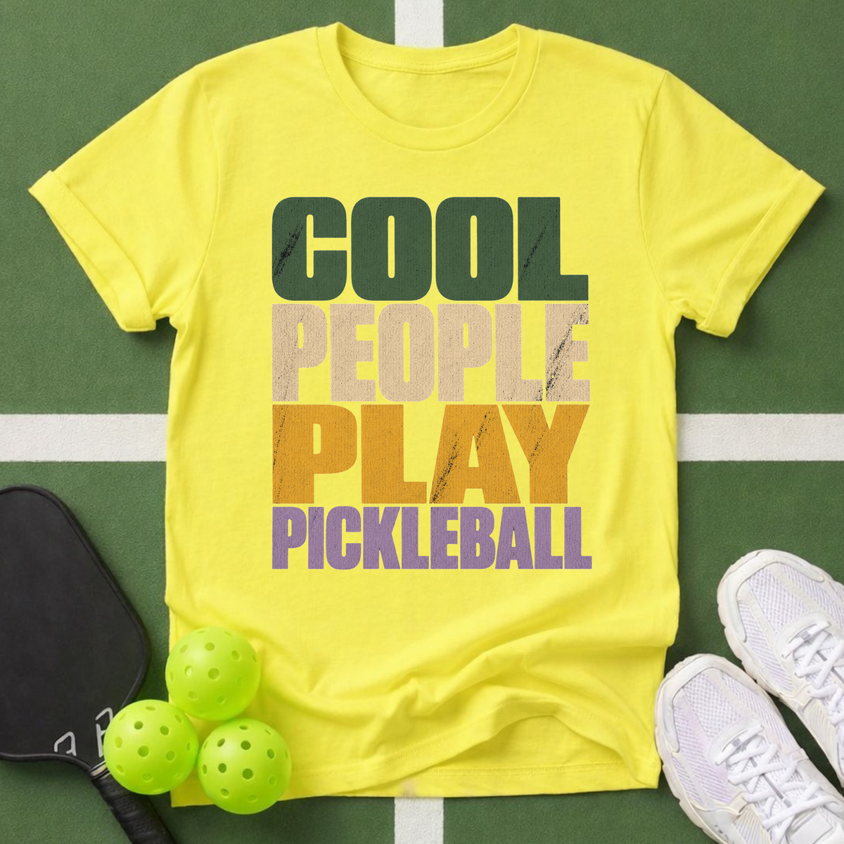 Cool People Play Pickleball T-Shirt