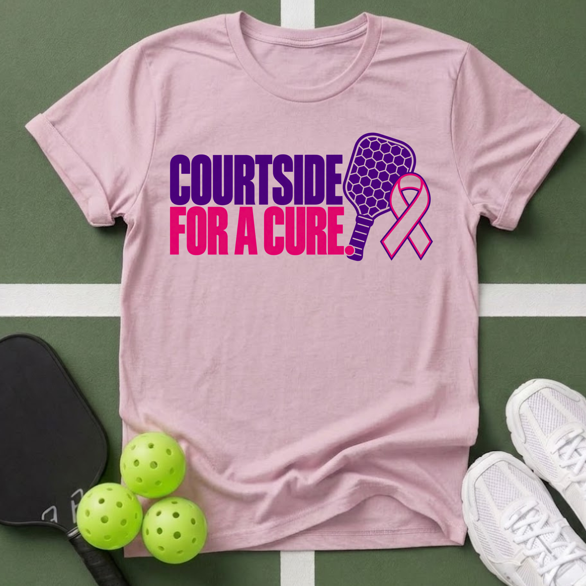 Awareness- Courtside Cure T-Shirt