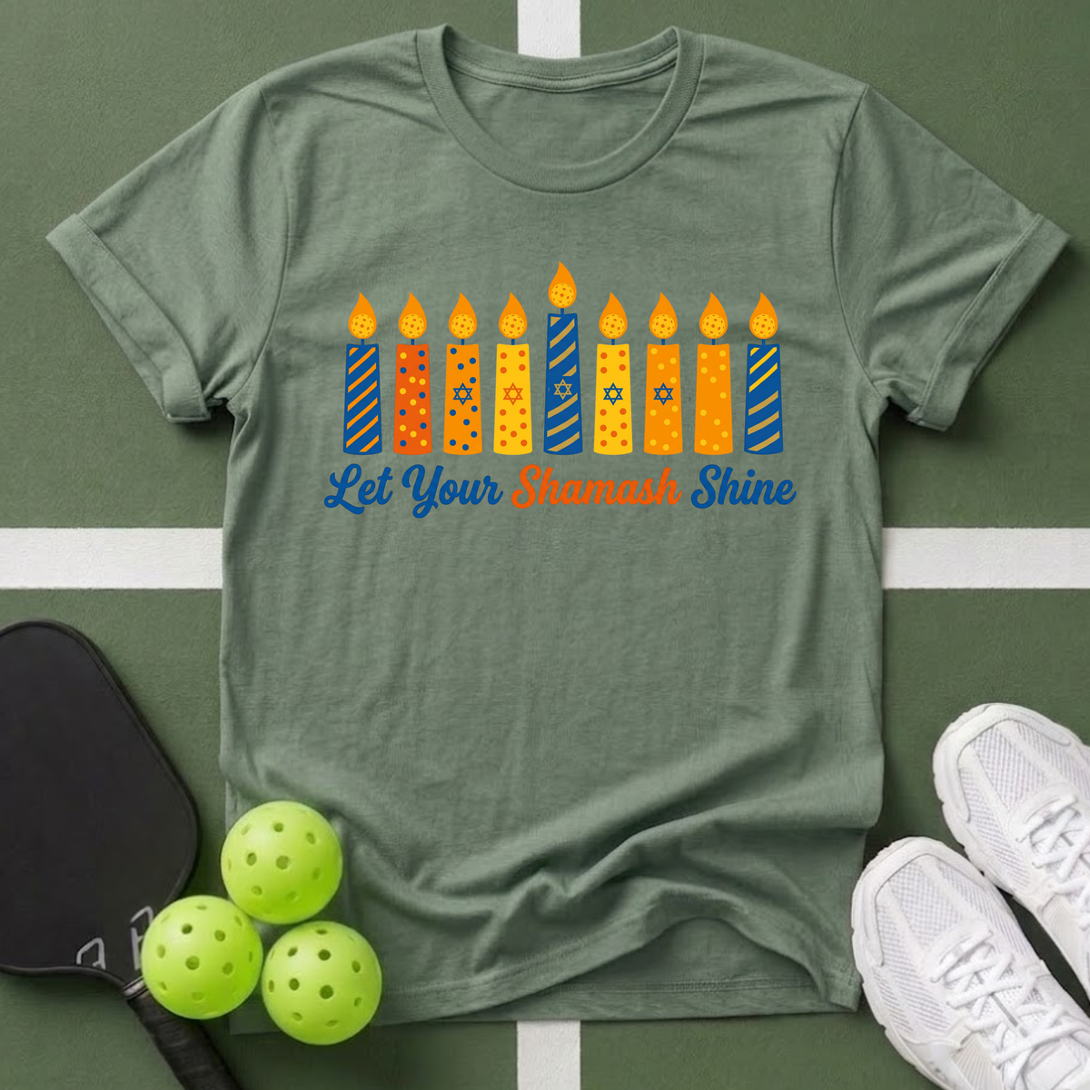 Hanukkah Shamash T-Shirt