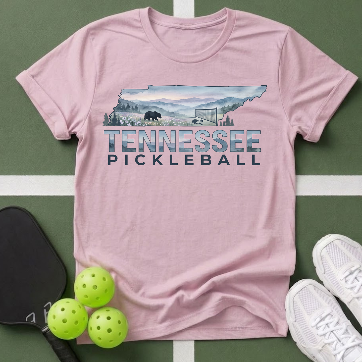 State-Tennessee Pickleball T-Shirt