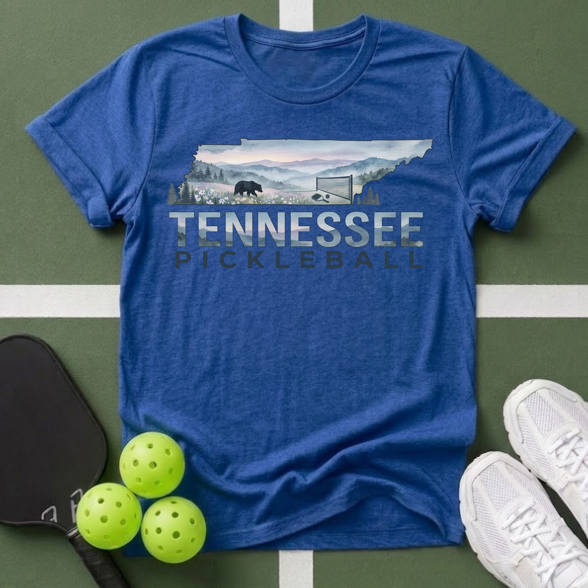 State-Tennessee Pickleball T-Shirt