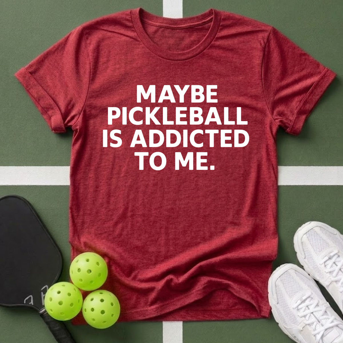 Maybe Pickleball Is Addicted T-Shirt