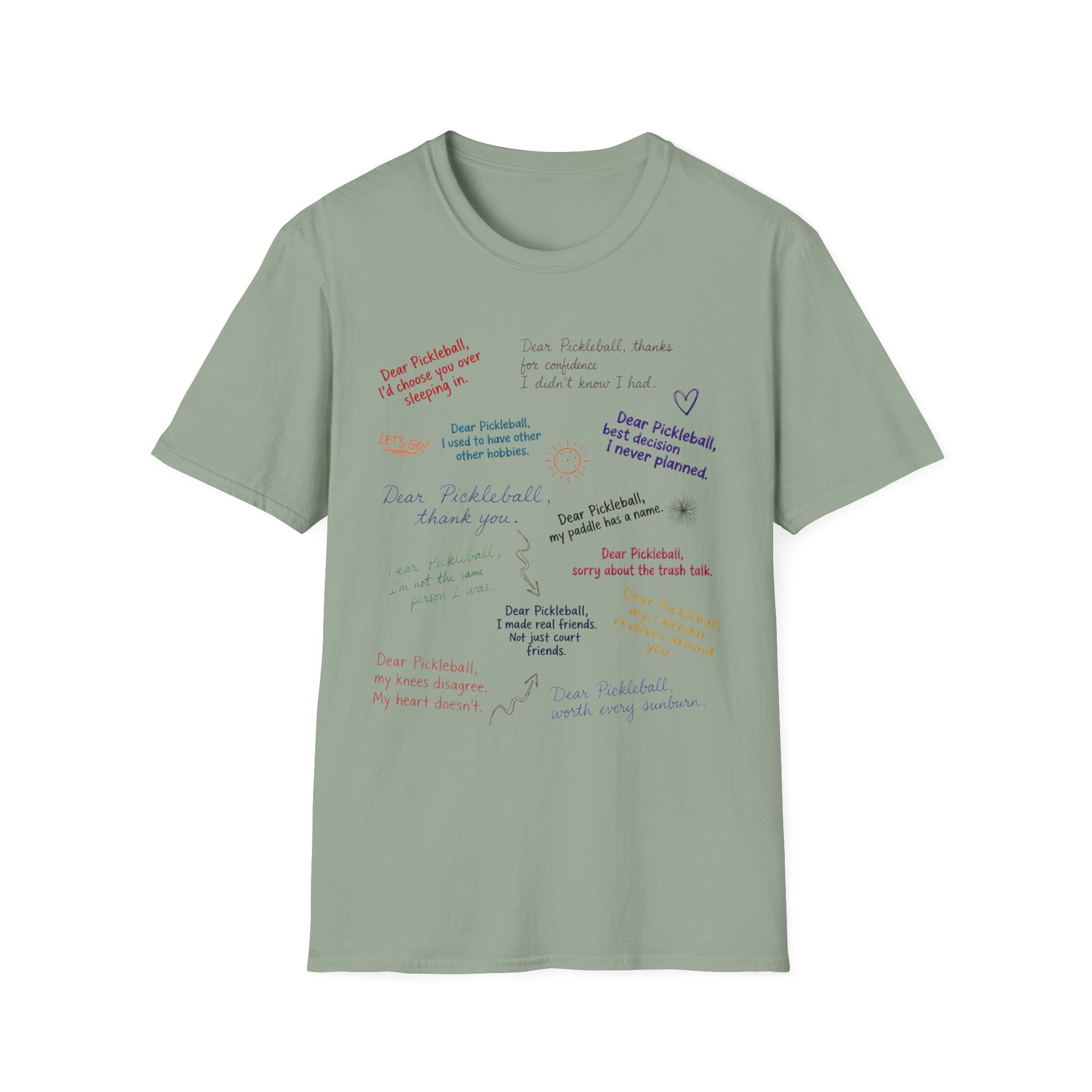 Dear Pickleball "Love Notes" T-Shirt