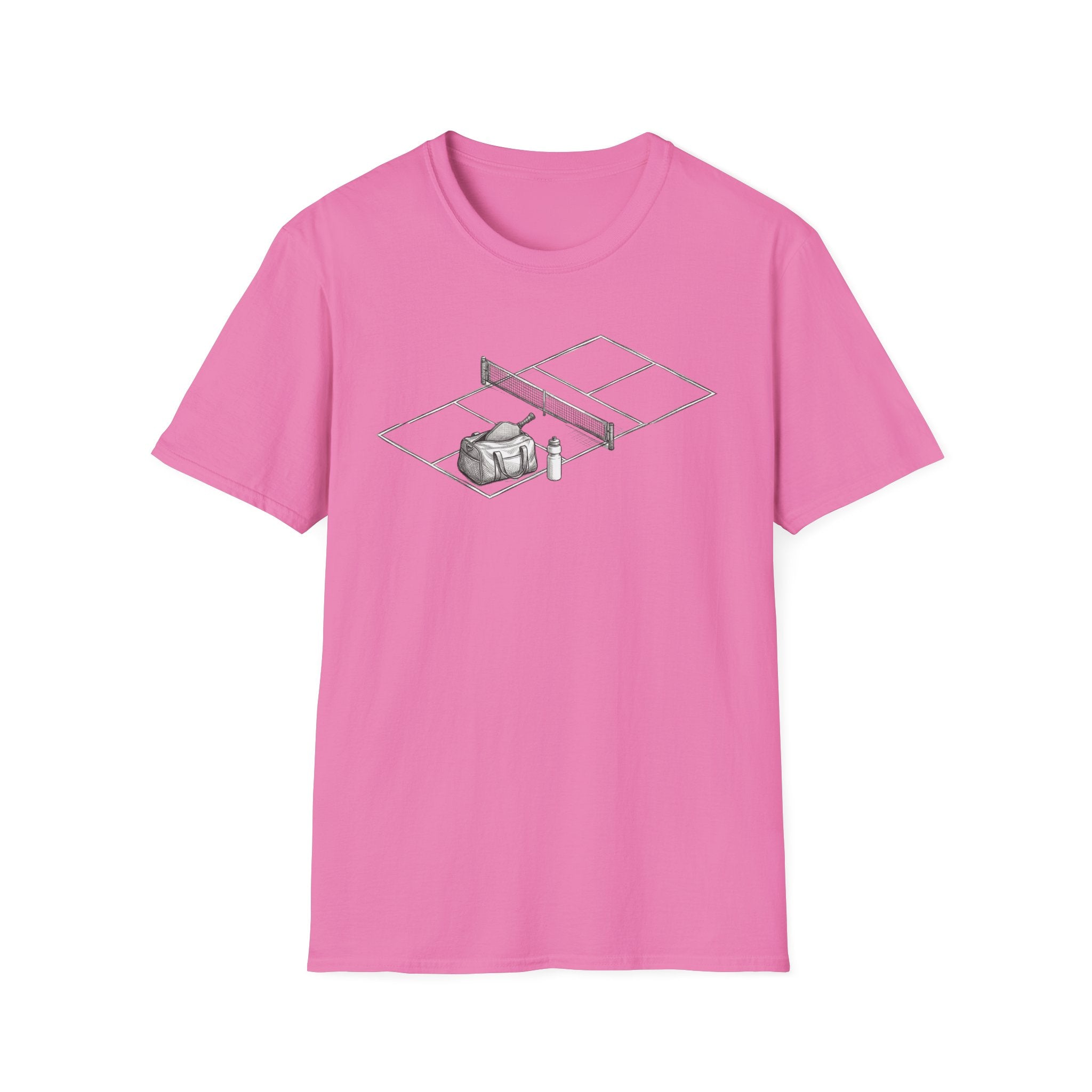 Sketch Gym Bag & Pickleball Court T-Shirt