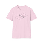 Sketch Pickleball Court T-Shirt