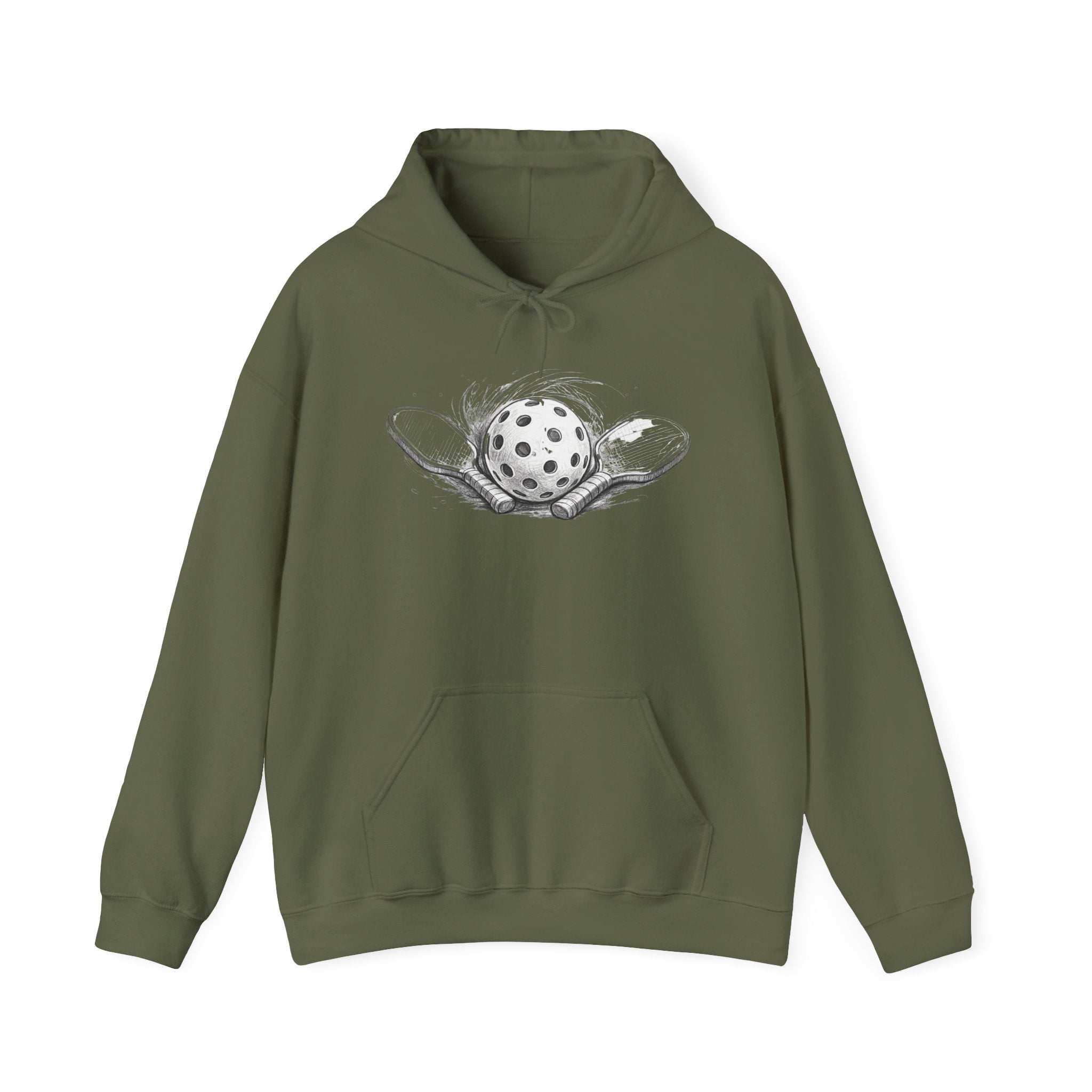 Hoodie Sketch Paddle and Ball