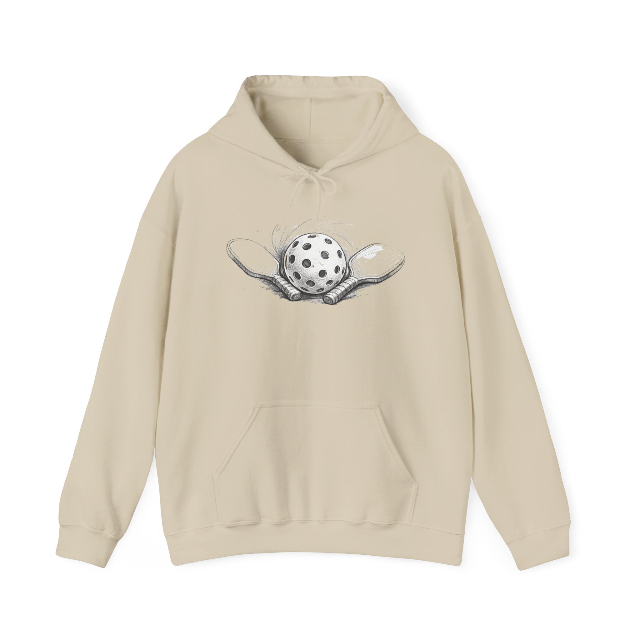 Hoodie Sketch Paddle and Ball