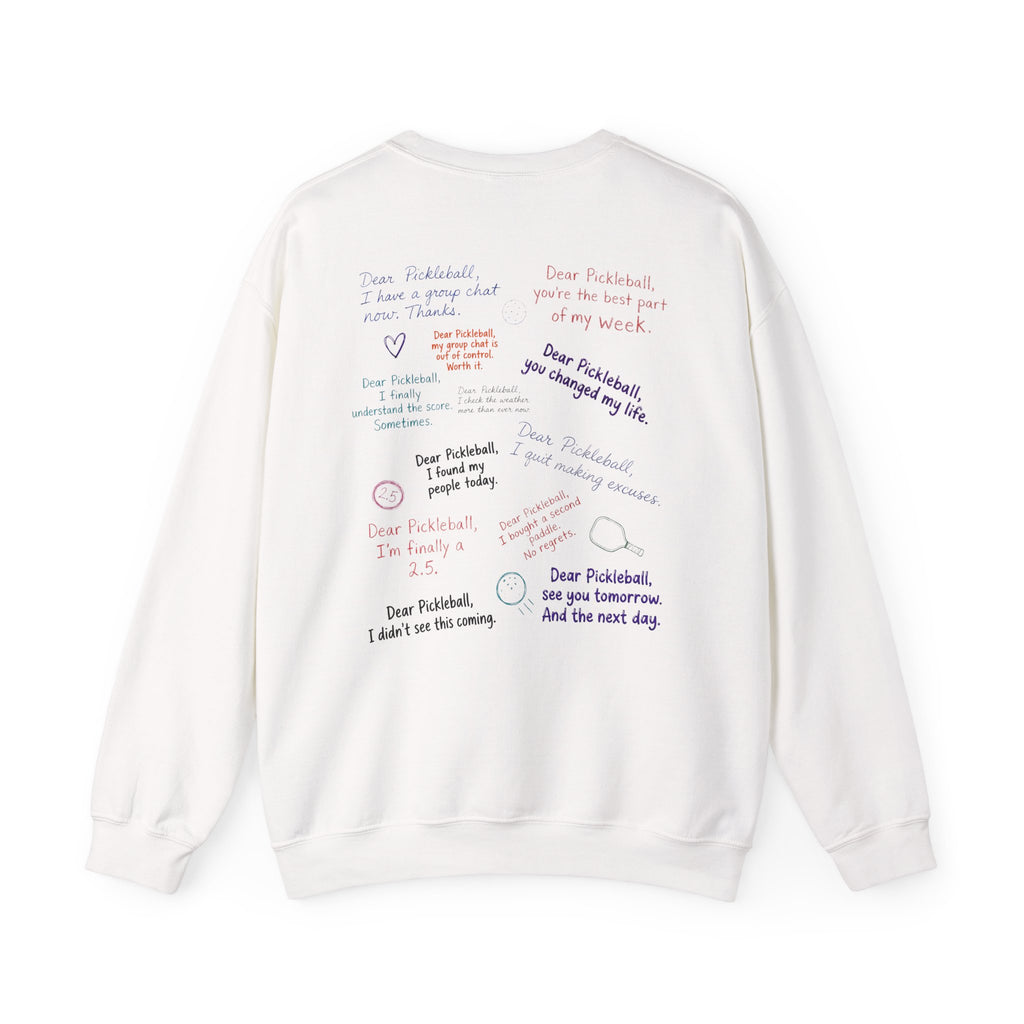 Crewneck Front/Back Love Notes Sweatshirt