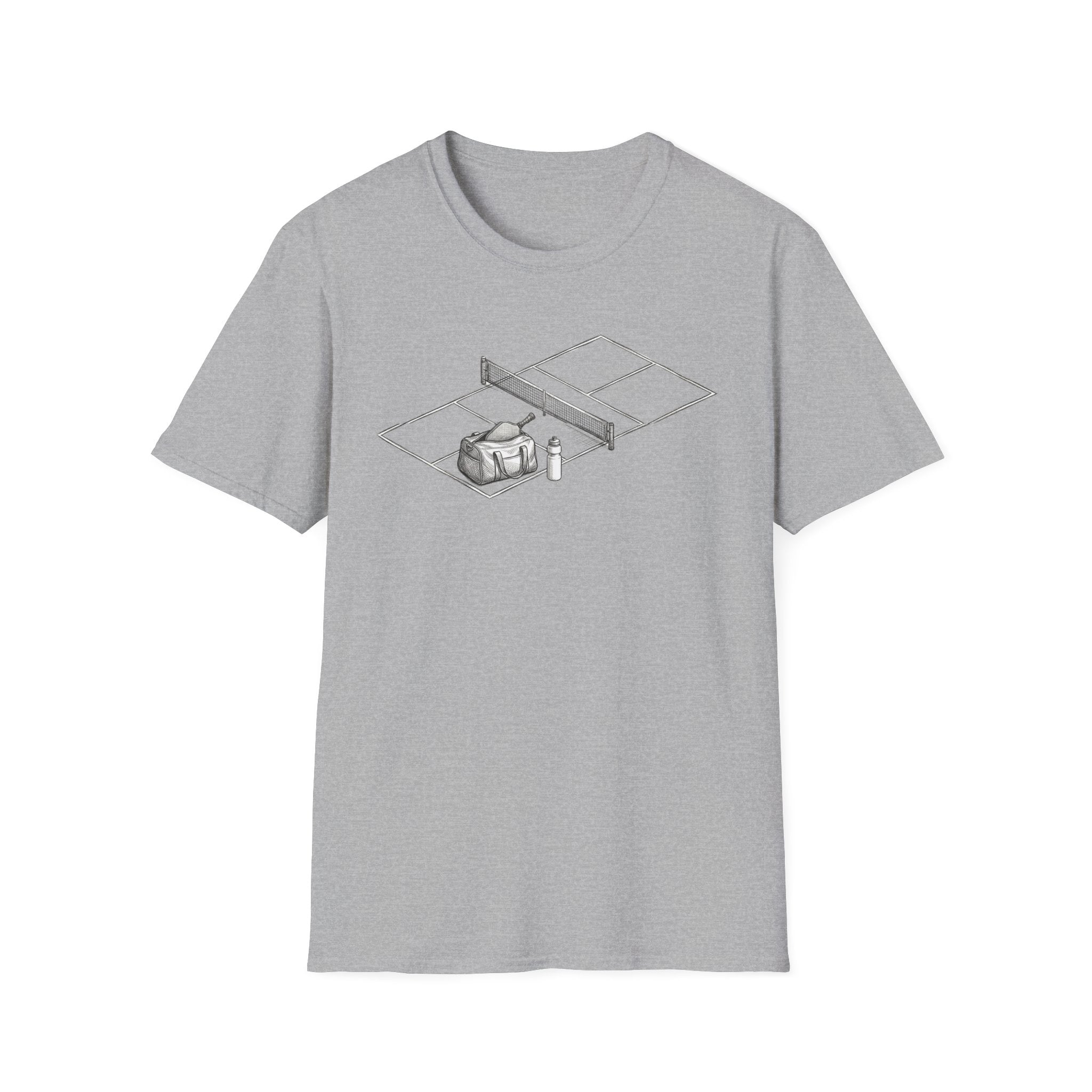 Sketch Gym Bag & Pickleball Court T-Shirt